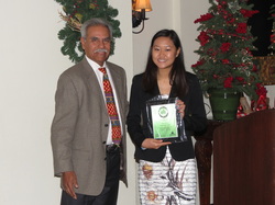 2014 Intern of the Year with Tucson Youth Development's Board President